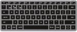 Satechi Slim X1 Bluetooth Backlit Keyboard for Mac, Illuminated Keys & Multi-Device Sync, for MacBook Air/Pro M5/M4, iPad Air/Pro M5/M4/M3, iPad mini, Mac mini, iMac - Space Gray
