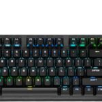 Corsair K60 RGB TKL RGB Tenkeyless Optical-Mechanical Wired Gaming Keyboard - OPX Switches - Polycarbonate Keycaps - iCUE Compatible - QWERTY NA Layout - Black