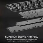 Corsair K70 CORE TKL RGB Tenkeyless Mechanical Wired Gaming Keyboard ?C Pre-Lubed MLX Red v2 Linear Switches, SOCD, ABS Double-Shot Keycaps, Sound Dampening, 1000Hz Polling, QWERTY NA ?C Black - Image 6