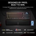 Corsair Vanguard PRO 96 Wired Hall Effect Magnetic Mechanical Gaming Keyboard ?C 96% Layout, MGX Hyperdrive Switches, 8000Hz Polling, Rapid Trigger, Virtual Stream Deck, SOCD Flashtap, QWERTY US - Image 2